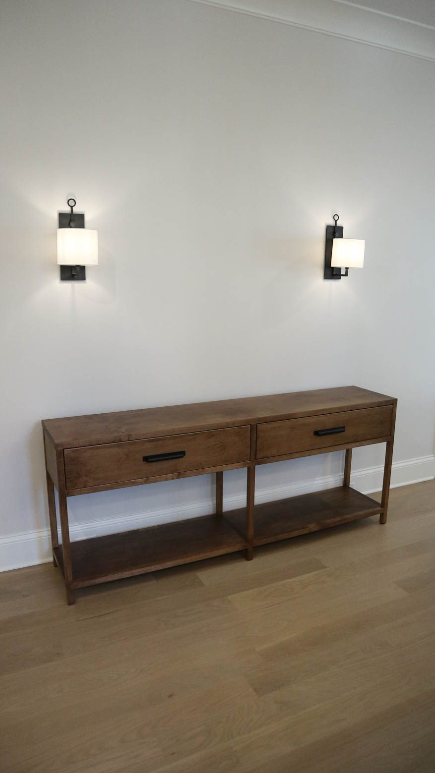 16x78x32 Custom Console Hard Maple Earthtone Flat