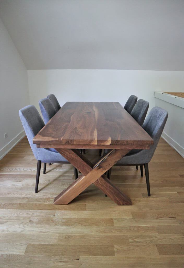 40x90-X-base-4.5-square-posts-thick-top-apron-all-walnut-2-3-dist-clean-edge-natural-clear-satin