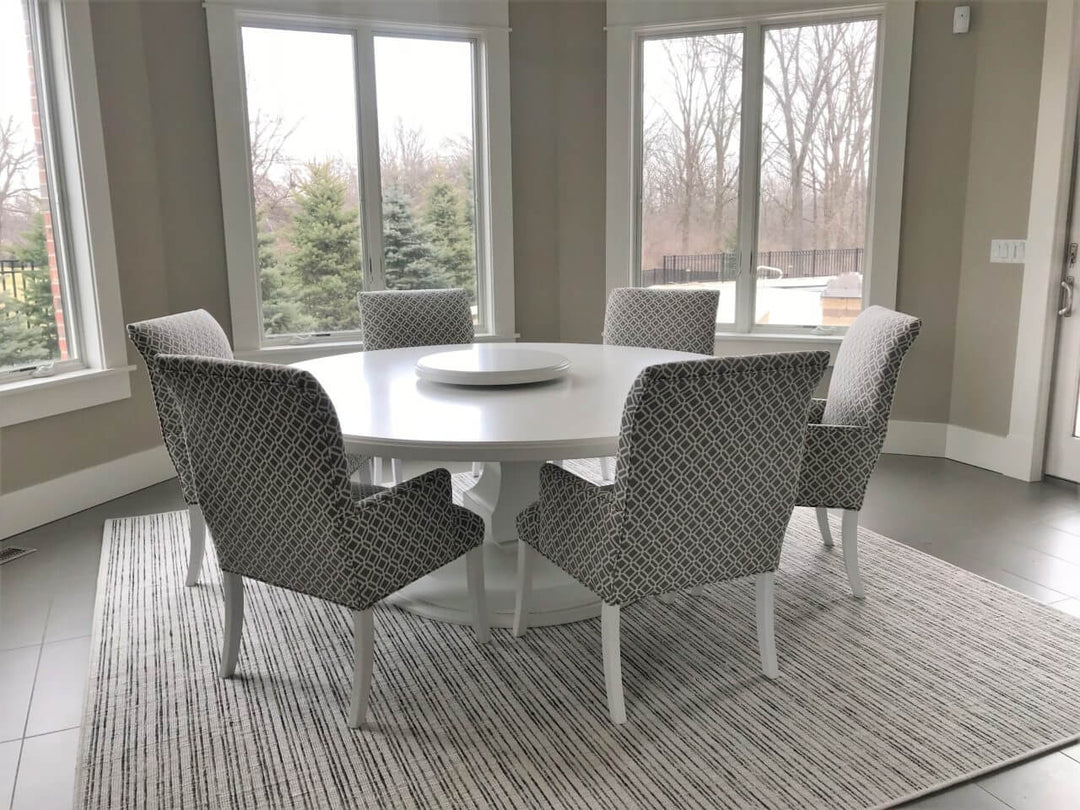 80 anchor ped round round base at floor all ash extra thick top all clean solid white satin sheirdon arm Brw Mpl white legs R51 54 ogee edge lazy susan 24 3 1280x960