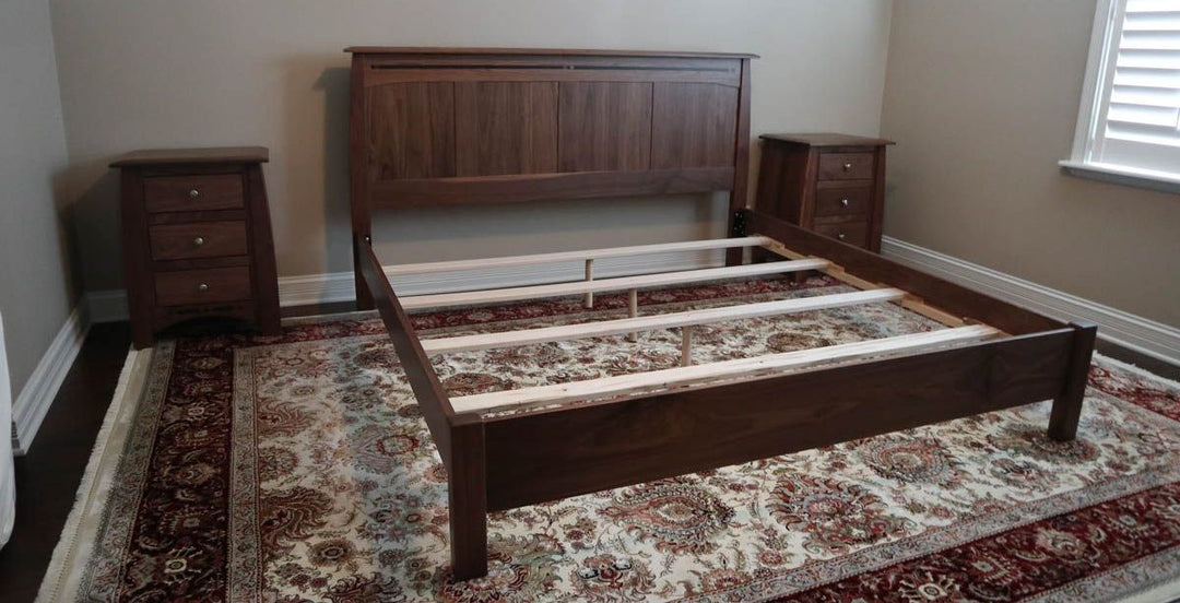 Boulder King bed set walnut natural 10 sheen A66 Hardware Boulder JRBC-021 Nighstand_crop_1000_511