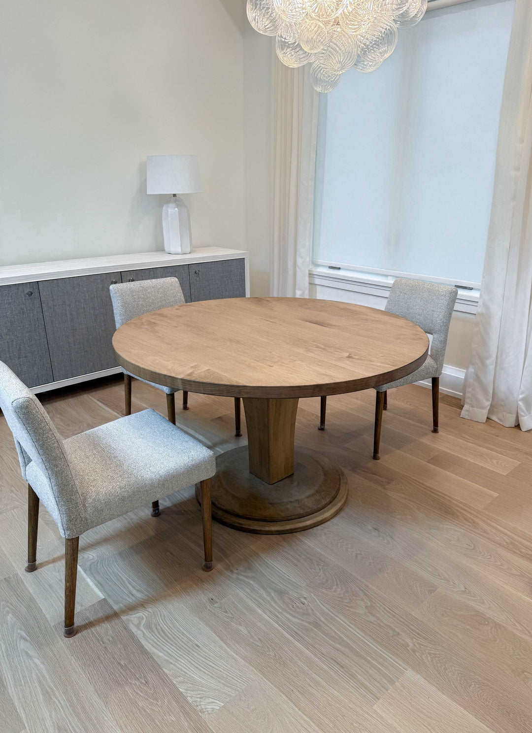 Chicago 50 Meredith Hard Maple Thick Top No Apron Clean Edge No Distress Provincial Flat