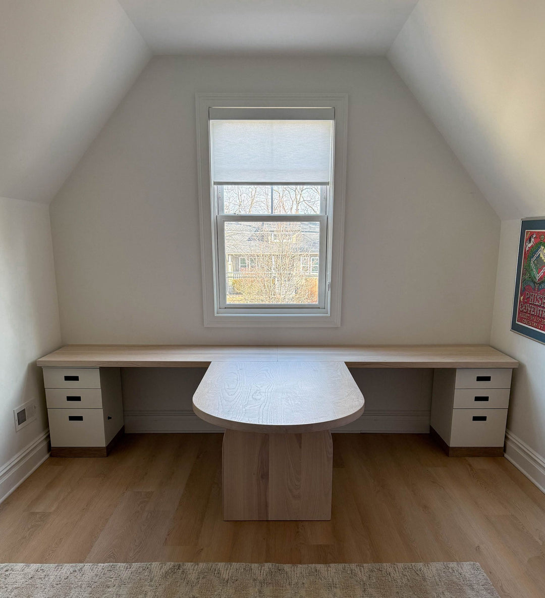 Deerfield 22x129 36x50 Custom Base Ash Limed Flat