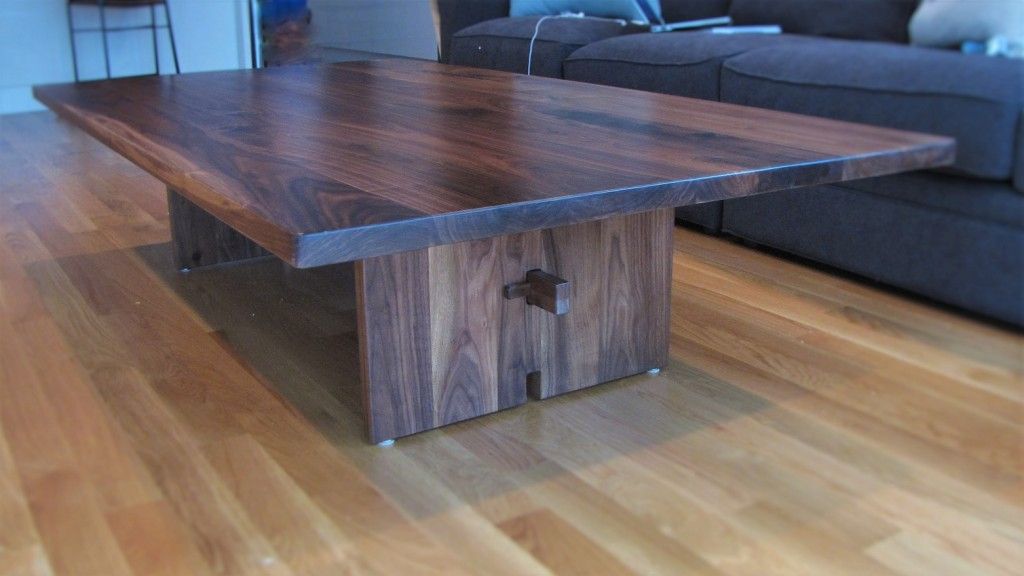 Farmhouse Walnut Coffee Table