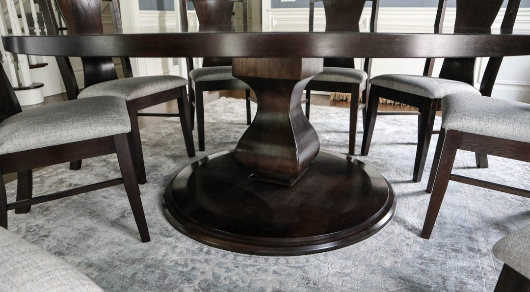 Glencoe 78 Belly 12 round base thick top no distress clean edge no grooves American Walnut Satin 40 sheen Westin hickory American Walnut 40 shhen C2 46 Exotic 1 1280x705