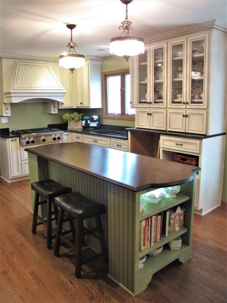 Green Kitchen Island 1 768x1024