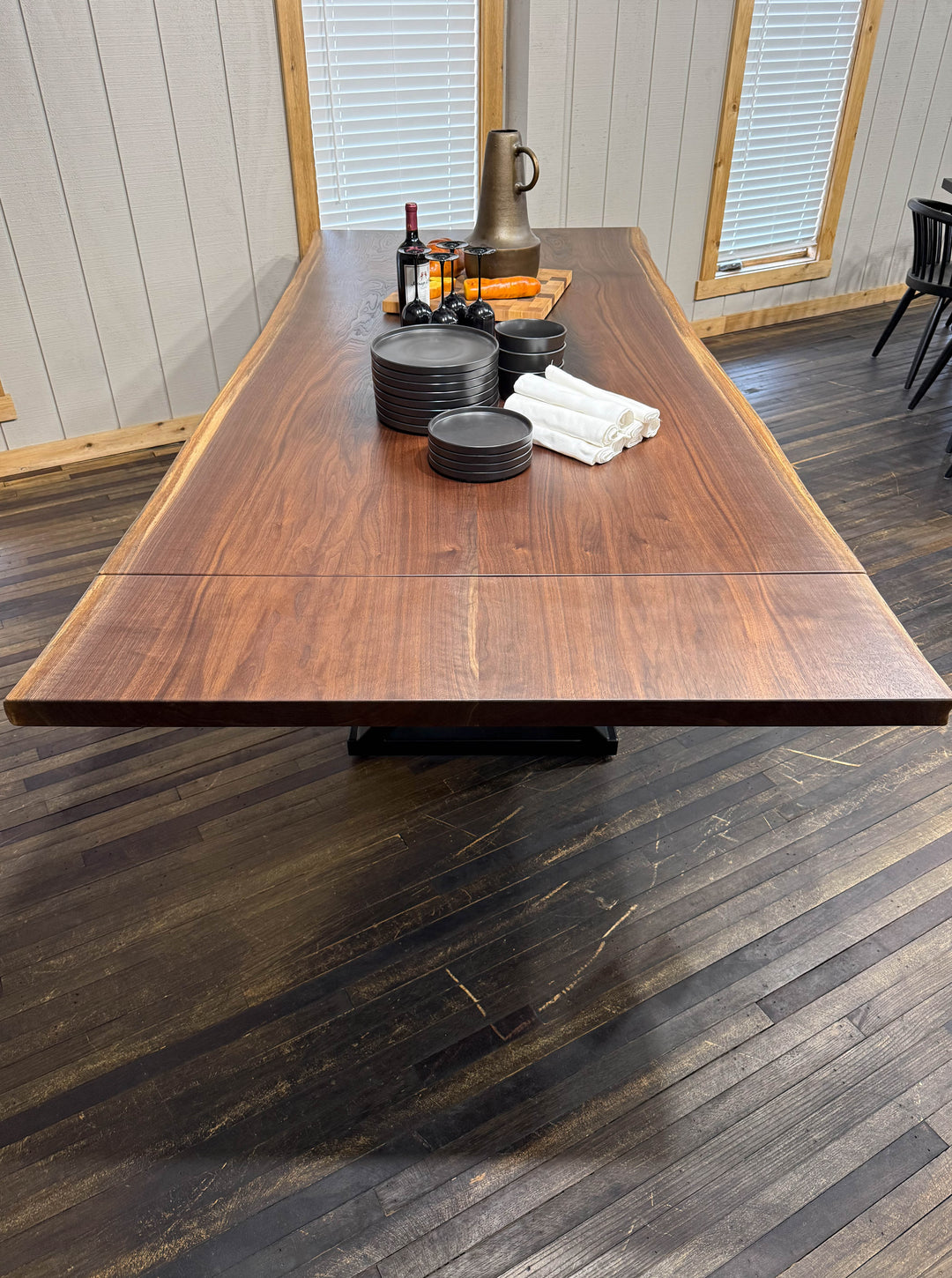 |#185| WALNUT LIVE EDGE TABLE