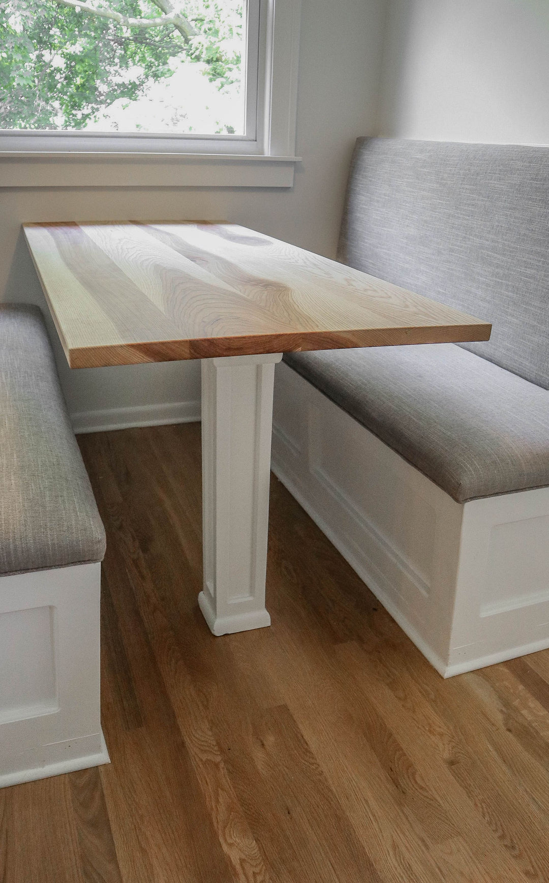 LaGrange 28x62 standard top hickory clean edge no distress no grooves natural flat 2