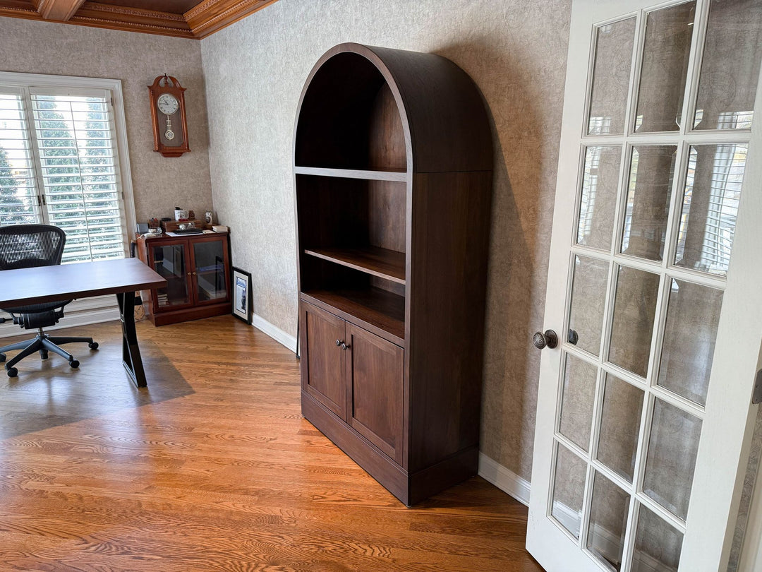 North Barrington Bently 42554 17.5x42x80 Walnut Manchester Satin