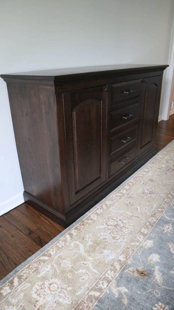 Northbrook-60-Allison-buffet-drawers-in-middle-solid-raised-panel-door-hickory-American-Walnut-satin
