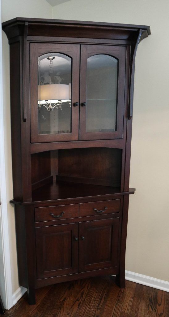 Northbrook-modified-Breckenridge-corner-hutch-hickory-traditional-brown-dark-tone-slightly-darker