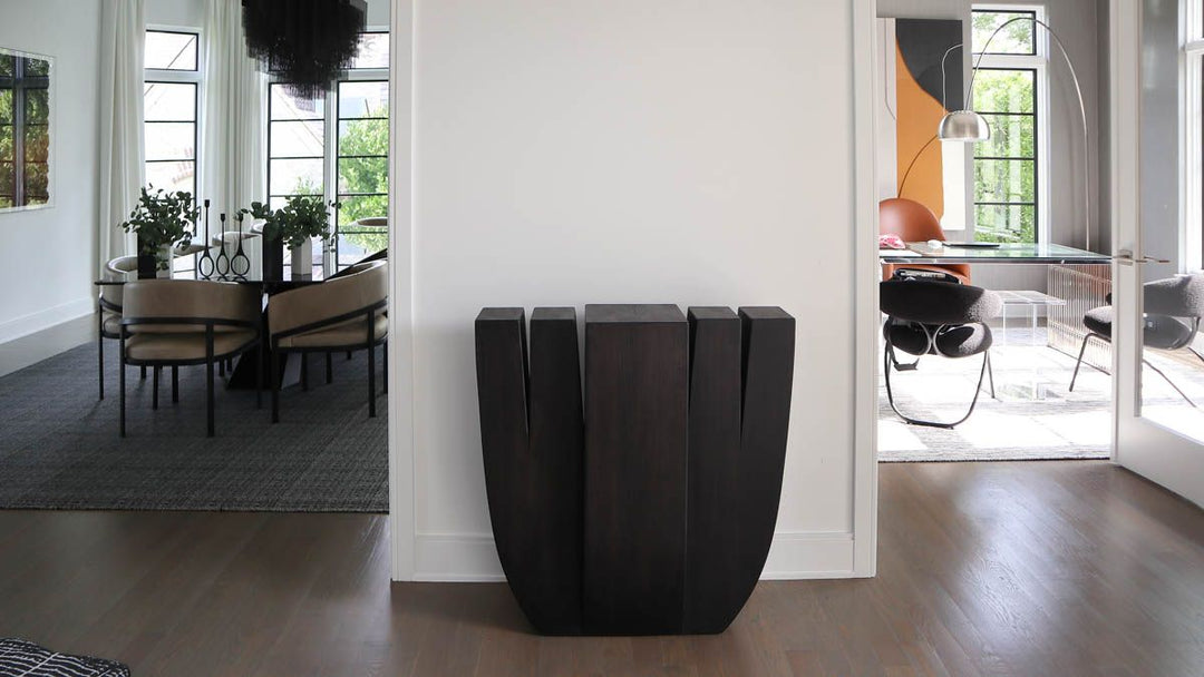 Oakbrook 12x35x35 console ash Black Espresso flat