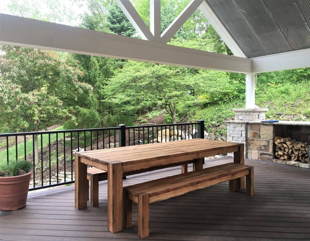 Outdoor Flush Leg Table 1280x995