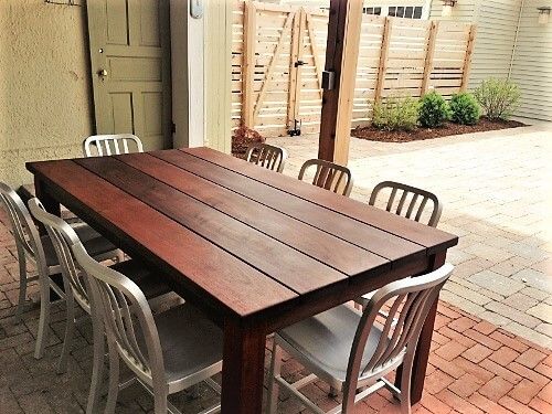 Outdoor Four Legs Table