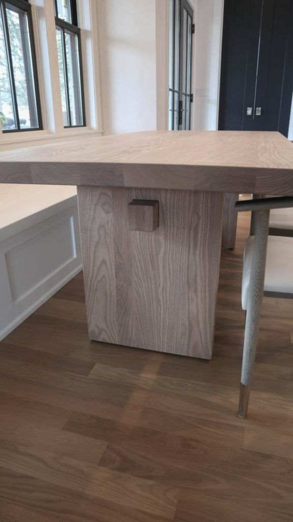 Wilmette-38x80-custom-block-base-ash-cross-brace-extra-thick-top-clean-edge-no-distress-Sawdust-flat