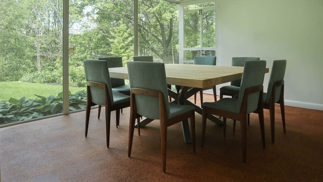 Woodstock 70x70x30 Metal Double X 3x3 extra thick top no apron clean edge no distress natural flat Tasonic base Tampa 35 walnut natural satin C2 28 Cabana 2