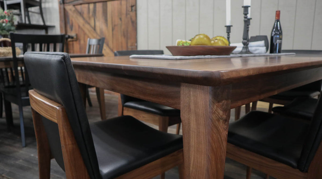 |#157| WALNUT FOUR LEG TABLE