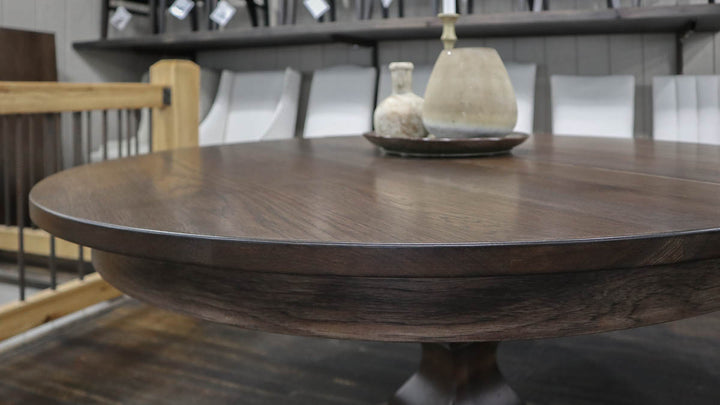 |#176| HICKORY TUSCAN TABLE WITH DROP-IN LEAVES