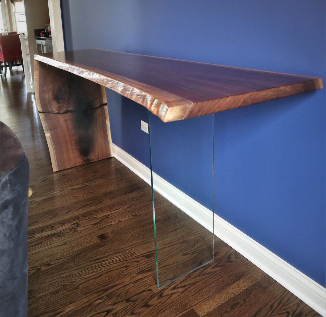 walnut-slab-console-table-waterfall-design-72-long-36-tall-19-to-22-wide-plastic-base-side-natural-satin-finish